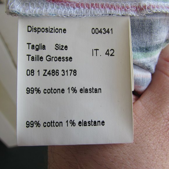 PIAZZA SEMPIONE Multicolored Sleeveless Top - Picture 7 of 9